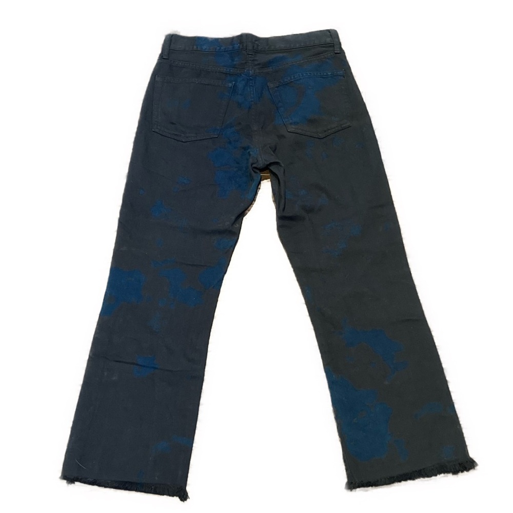 John Elliot RARE! Double Dye Riley Crop Jean Raw Hem, Sold Out, sz 25 - Picture 5 of 12